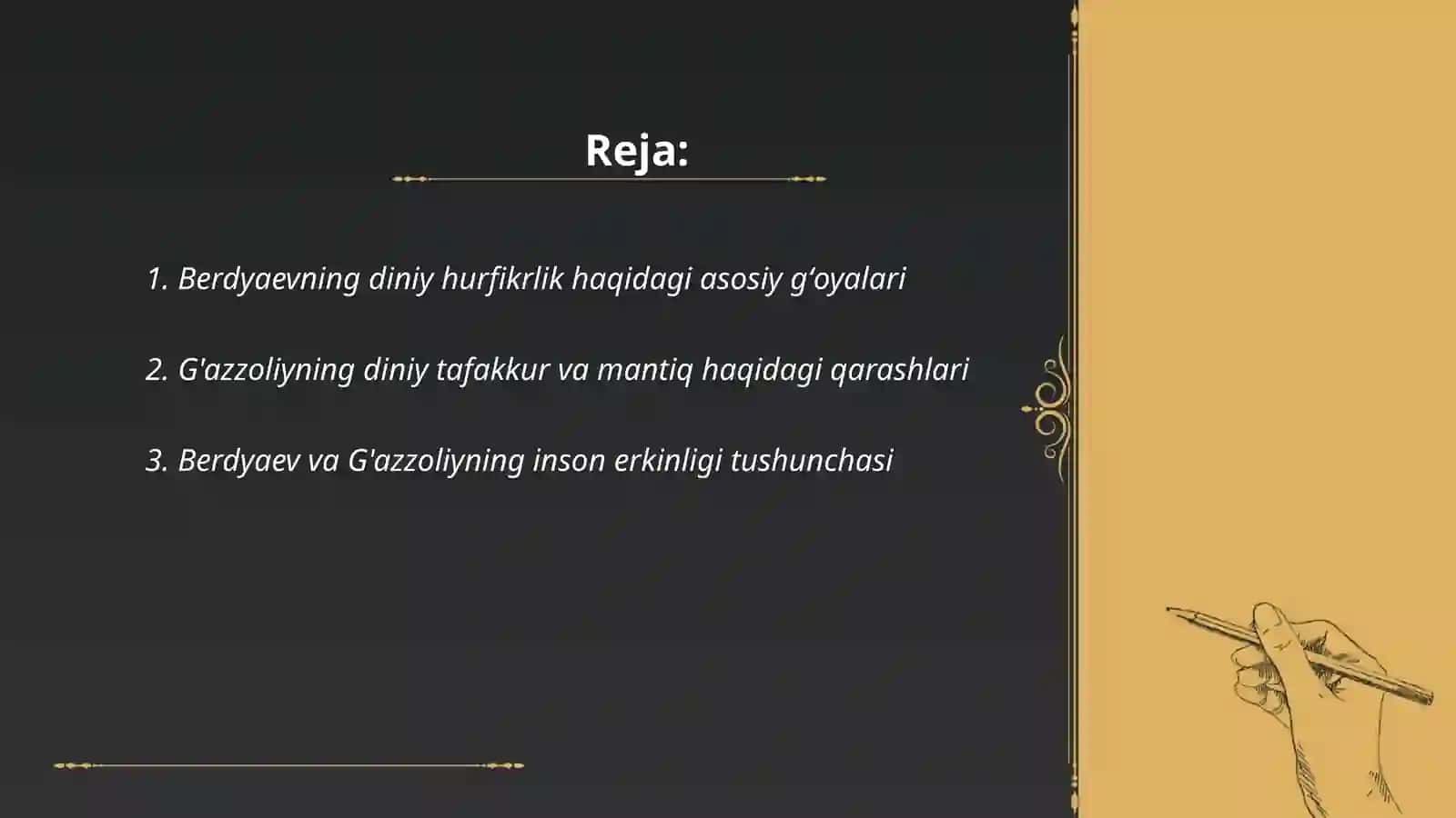 Din va hurfikrlik 2