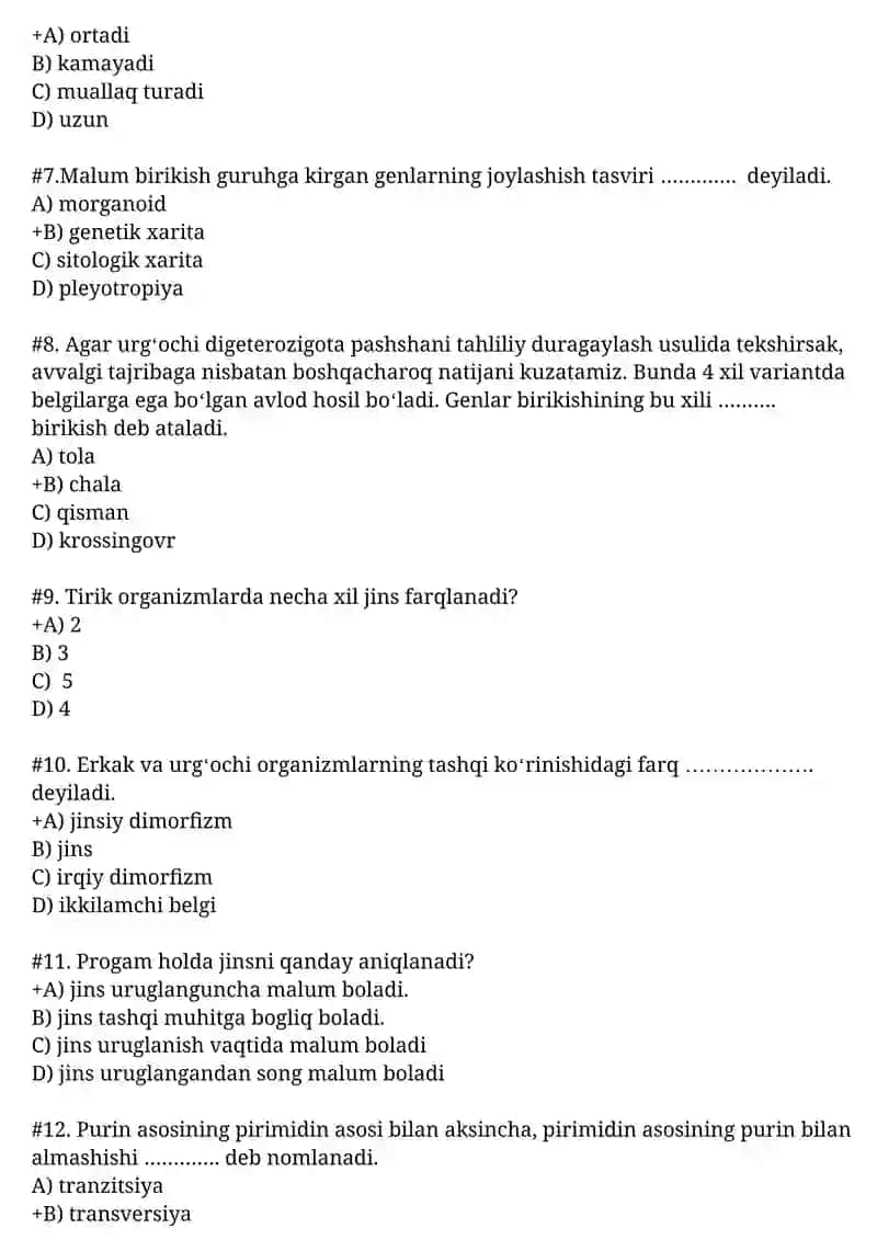 Kolovratkalarga ortiqcha dona bergandan keyin 2