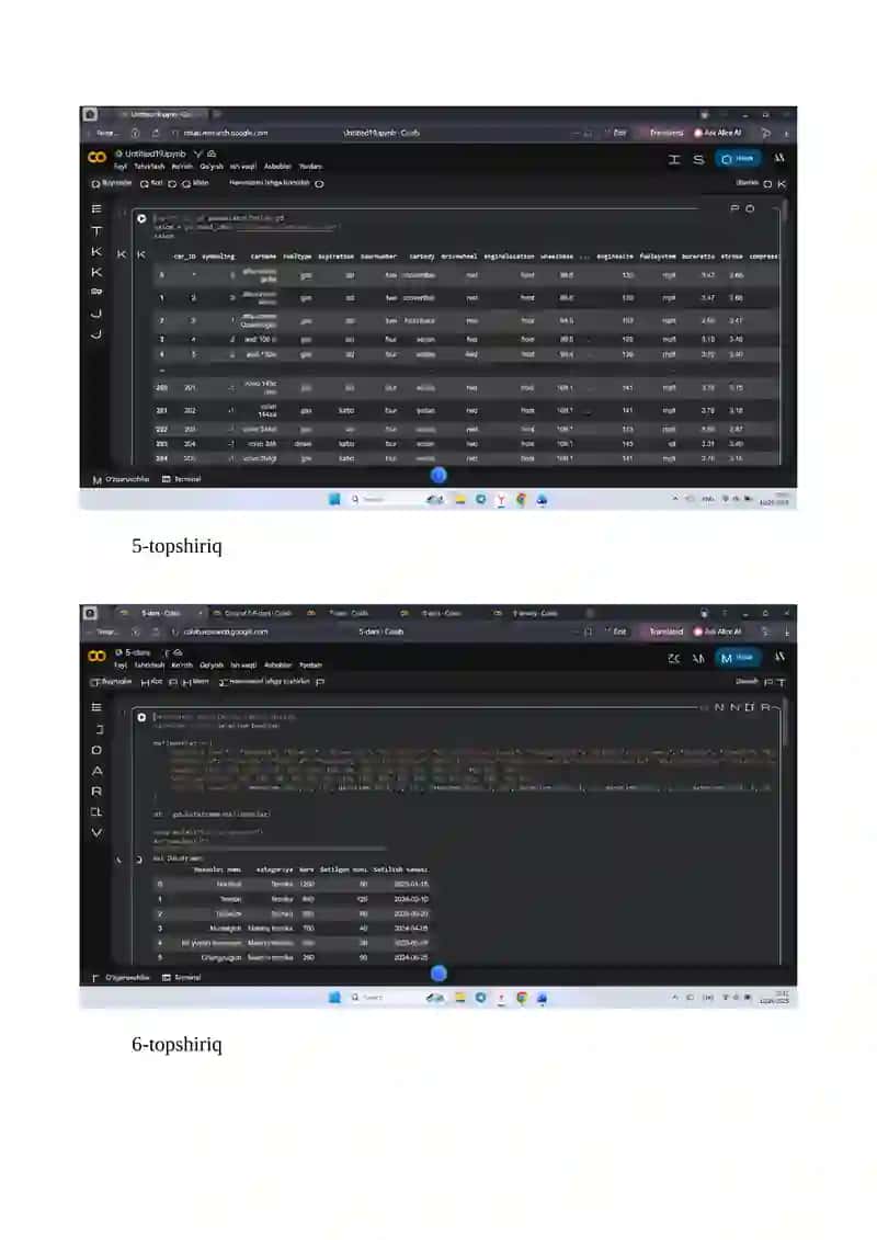 Malumotlar intelektual tahlili 2