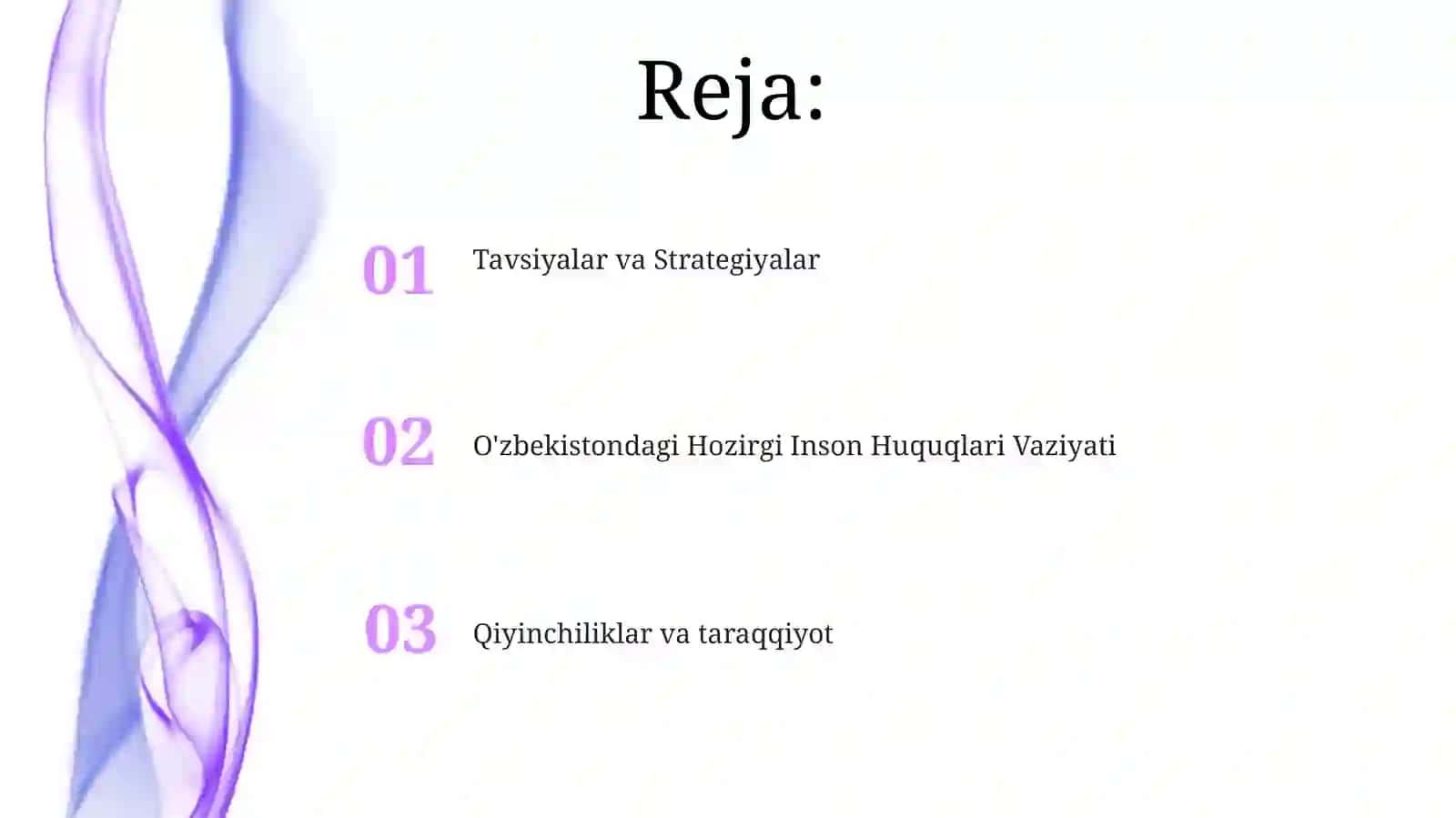 O'zbekistondagi Hozirgi Inson Huquqlari Vaziyati 2