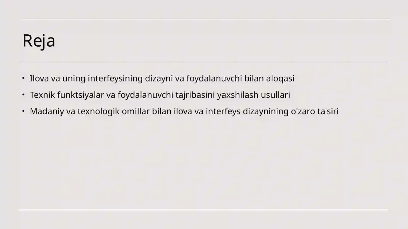 Ilova va uning oynasi 2