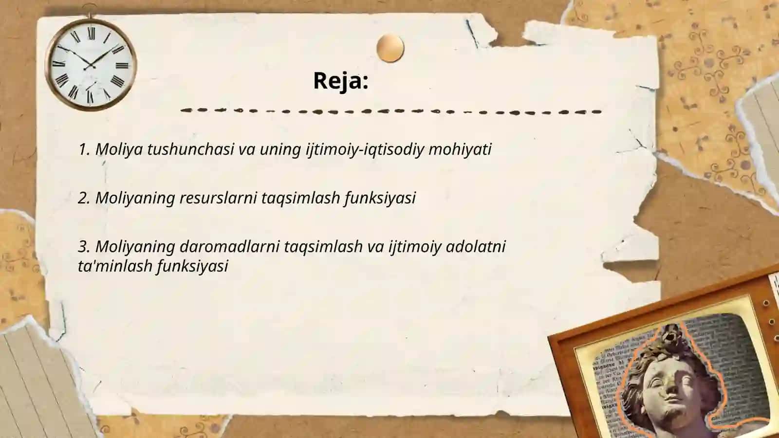 Moliyaning ijtimoiy-iqtisodiy mohiyati va funksiyalari 2