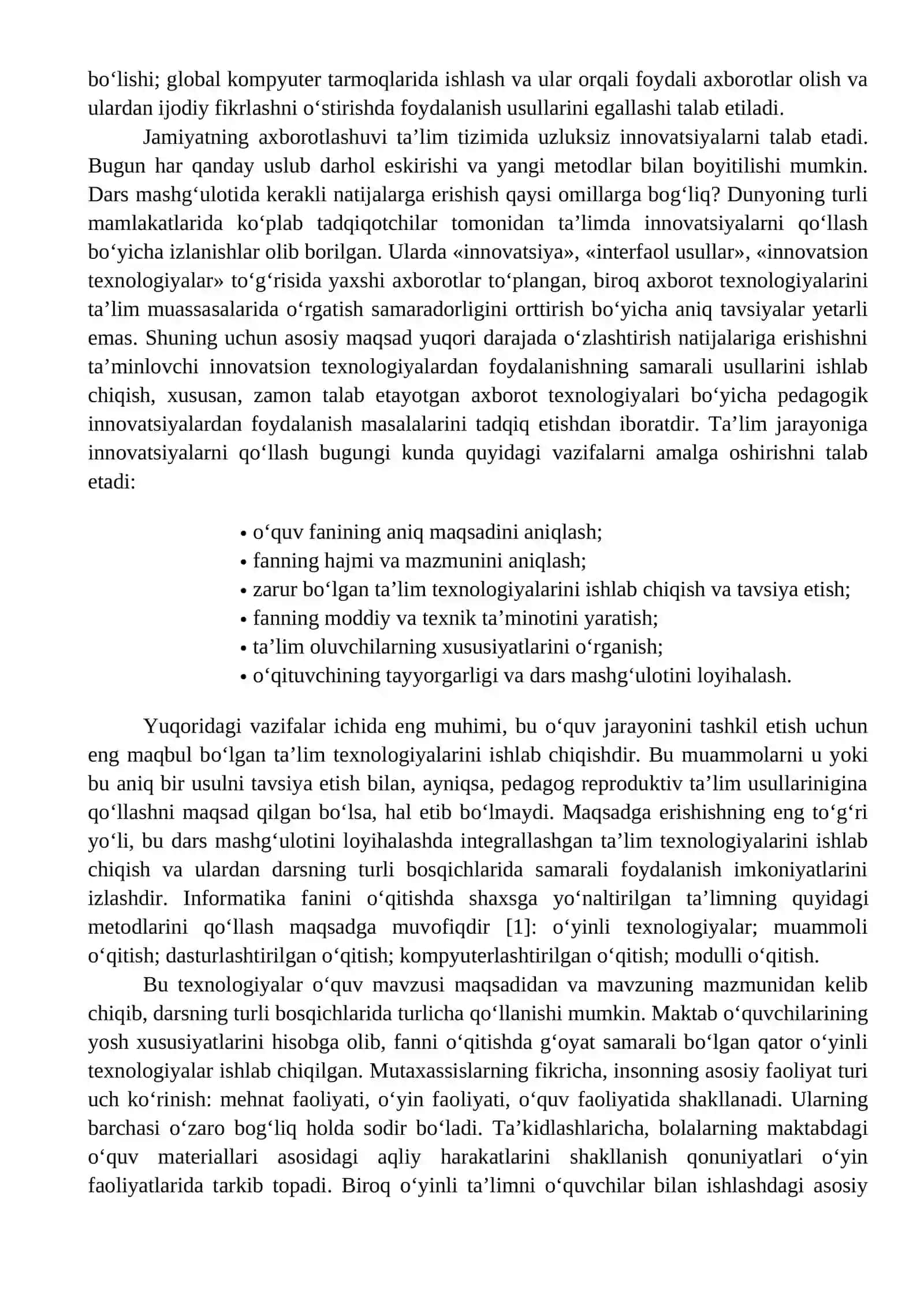 O‘qitishda o‘yinli texnologiyalardan foydalanish 2