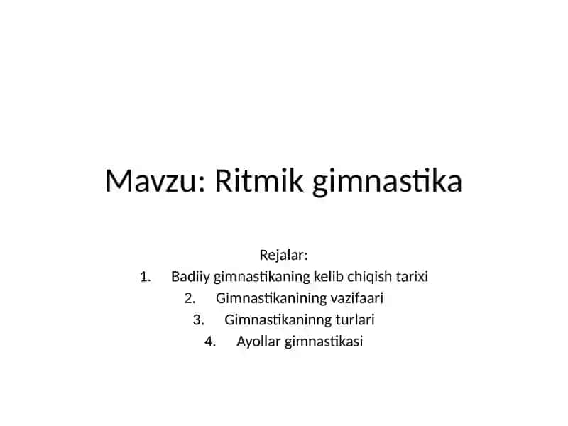 Ritmik gimnastika 2