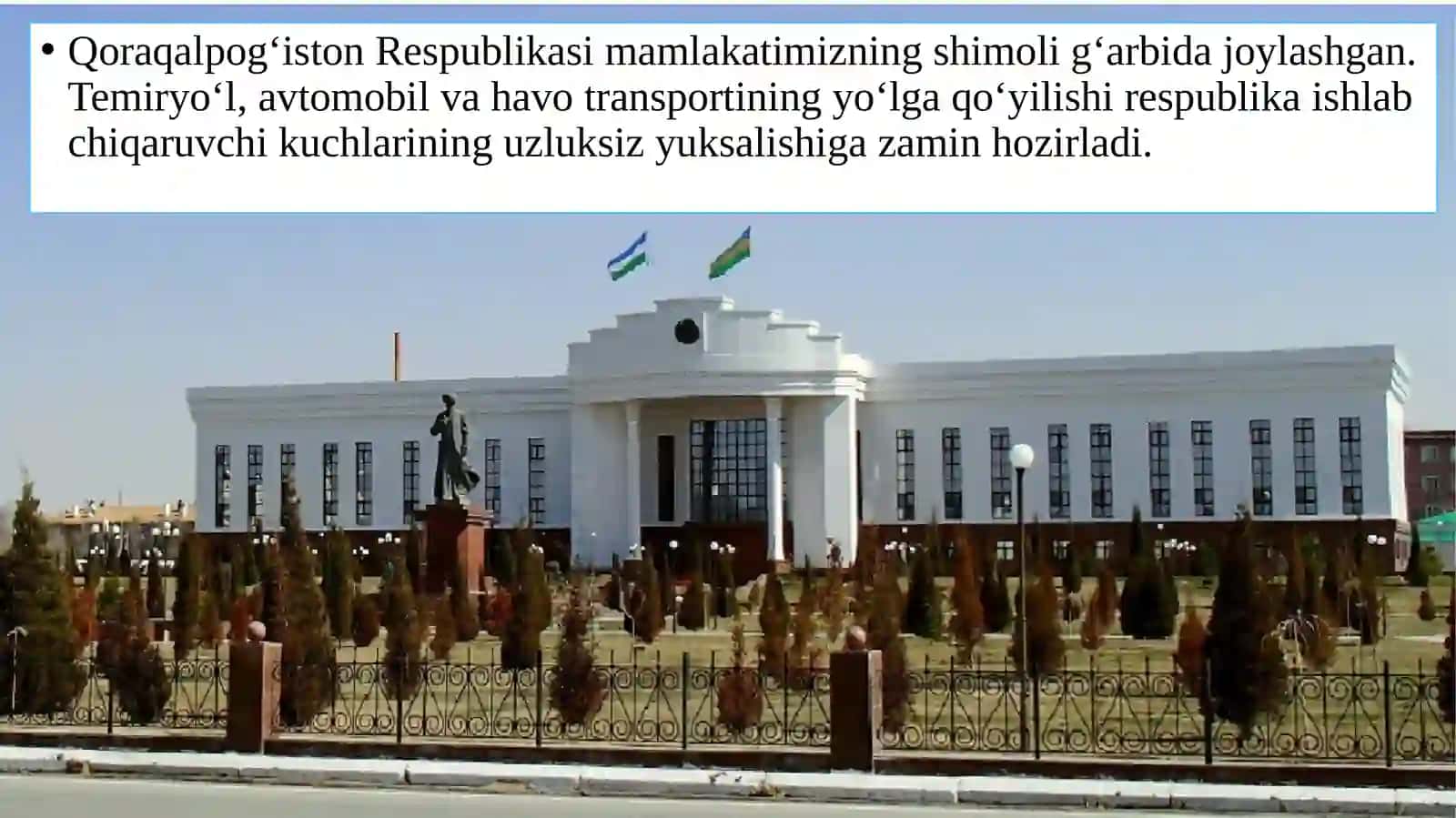 Qoraqalpog‘iston Respublikasi 2