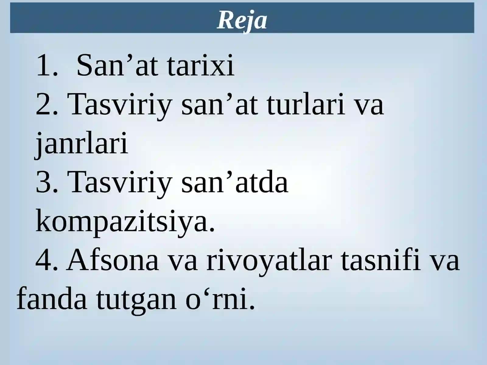 FANNING PREDMETI MAQSAD VA VAZIFALARI 2
