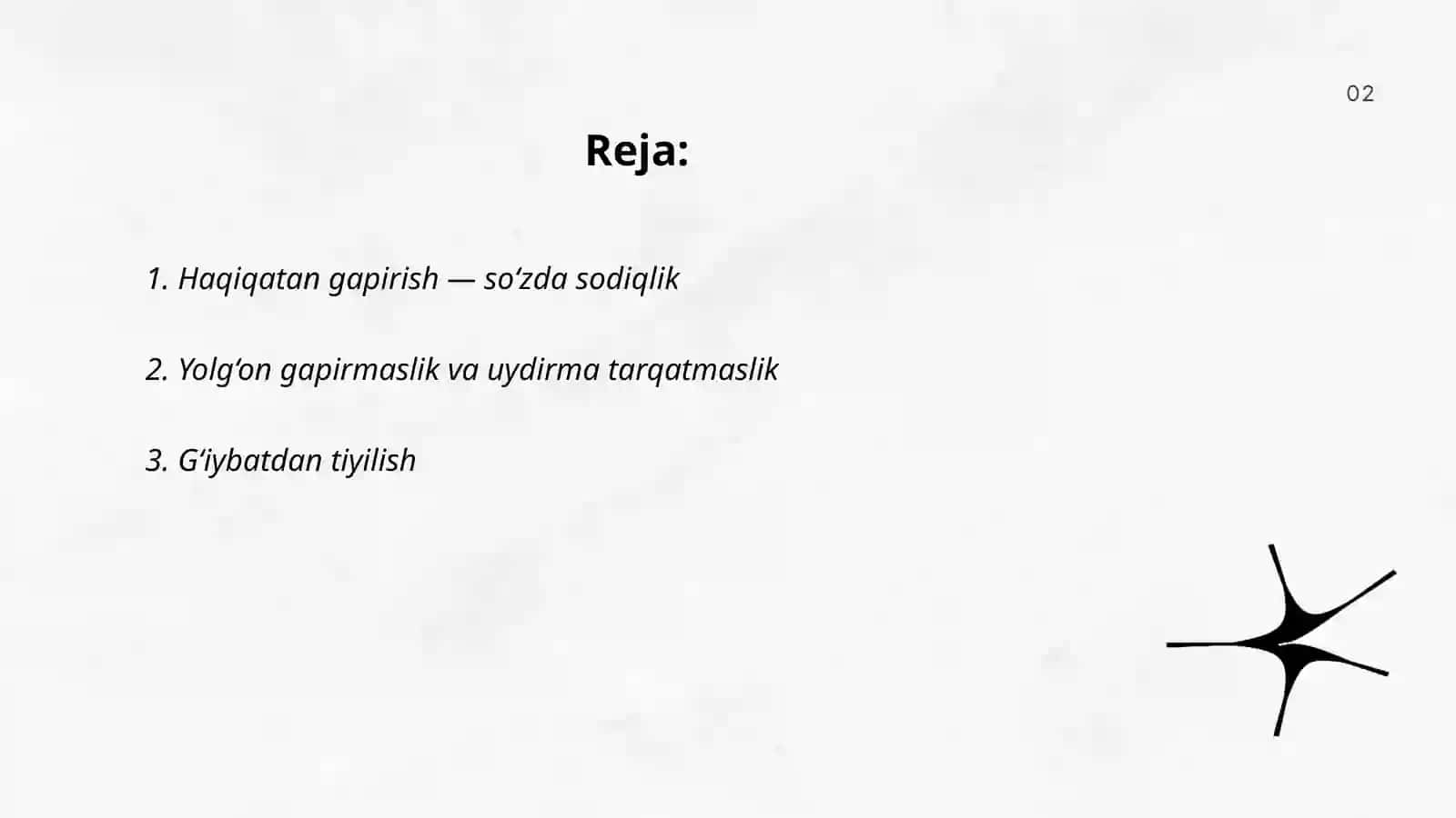 Hadislarda nutq odobi 2