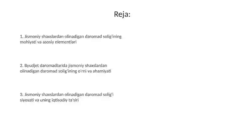 Moliya va moliyalashtirish texnologiyalari yo'nalishi 2