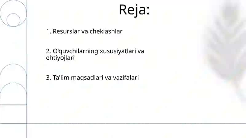 Ta'lim metodlari ichiga kiruvchi usullarni tanlash me'zonlari va ularning mazmun-mohiyati 2