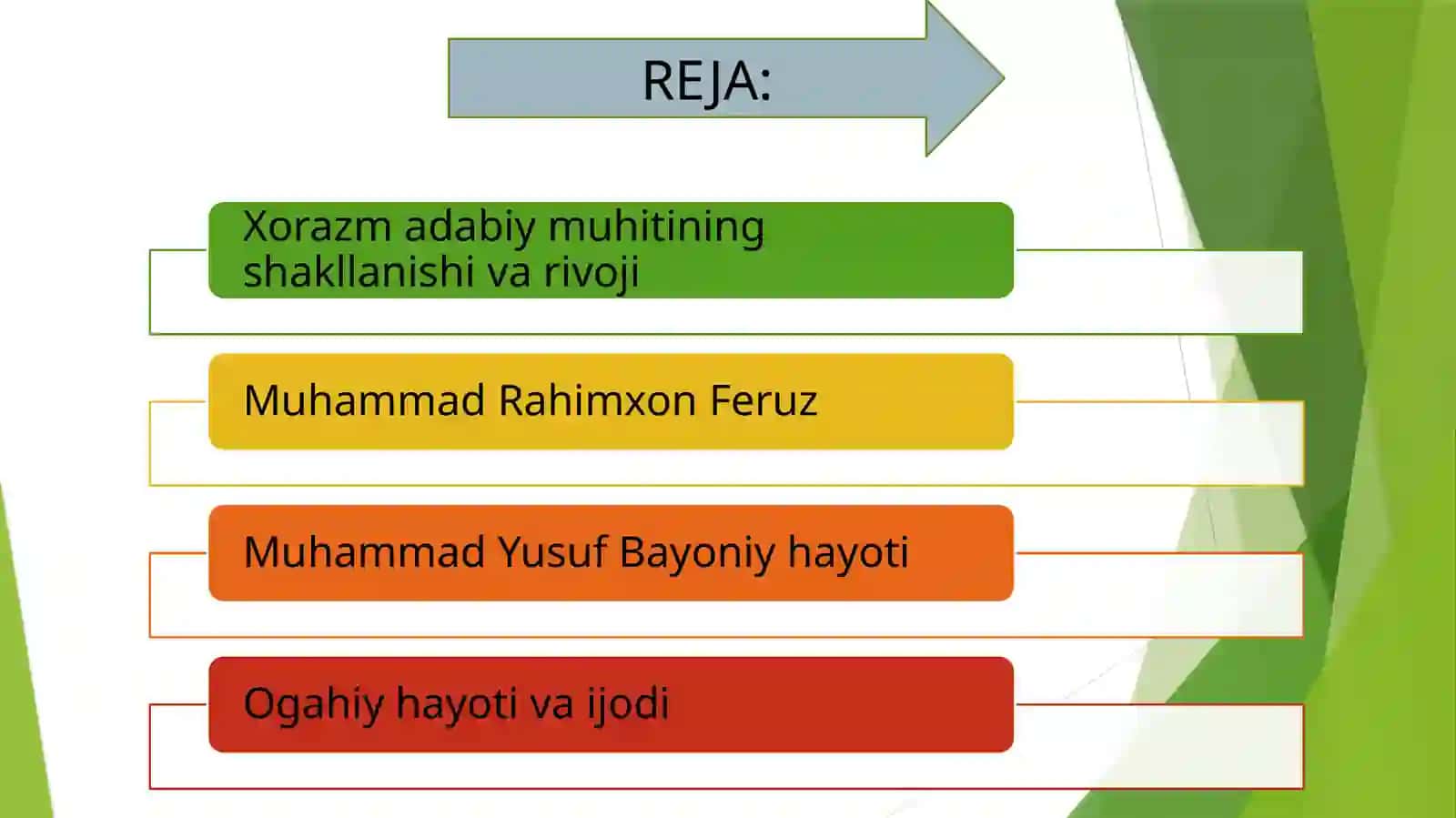 XIX asr ikkinchi yarmida Xorazm adabiy muhiti shoirlari ijodi 2