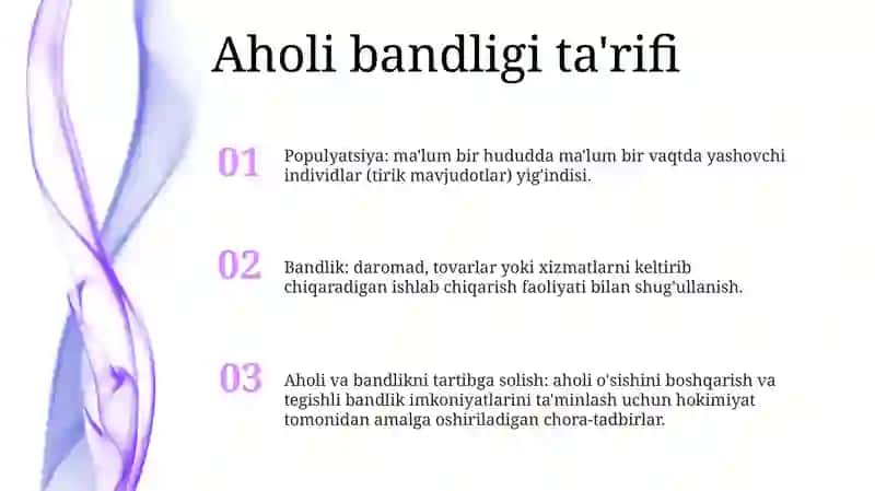 Aholi Bandligi Va Uni Tartibga Solish 2