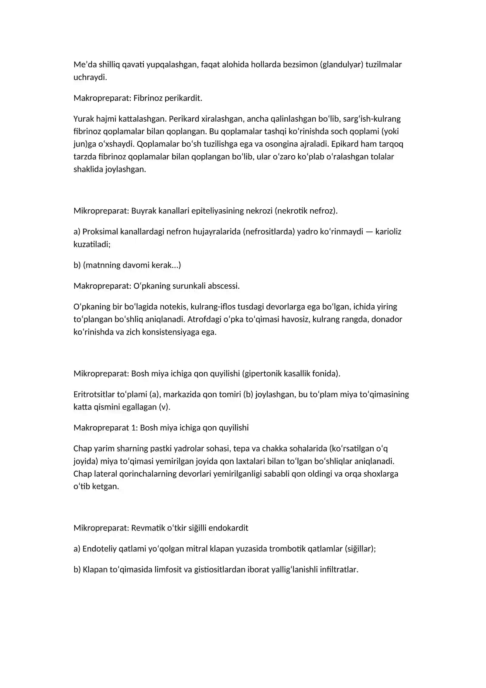 Makropreparat: Surunkali atrofik gastrit 2