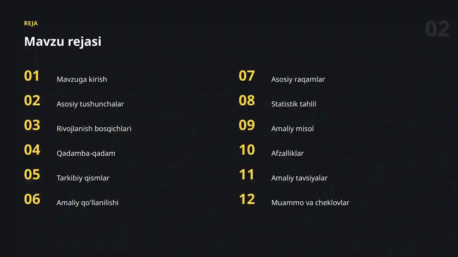 Hisobotlarni avtomatlash: amaliy qo'llanma 2
