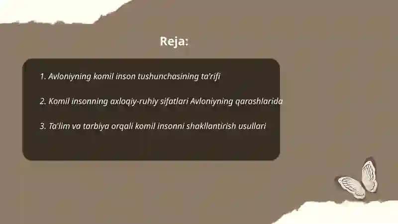 Avloniyning komil inson haqidagi qarashlari 2