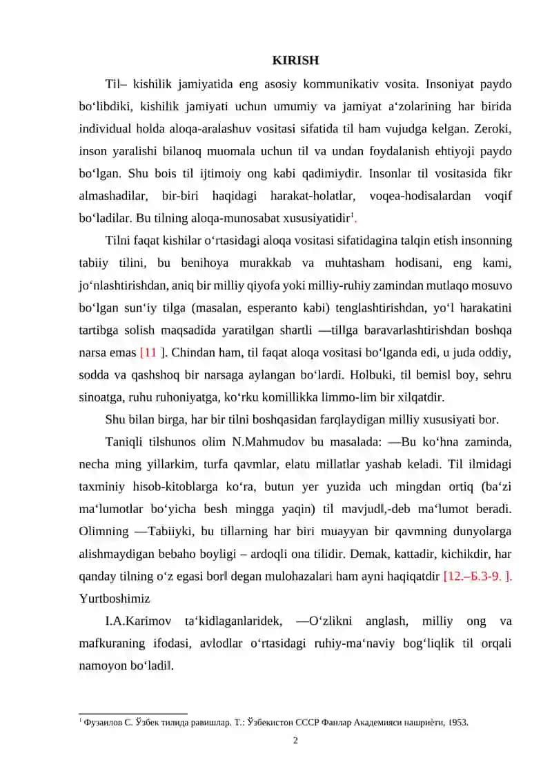 ONA TILI DARSLARIDA SOʻZ TURKUMLARINING USLUBIY XUSUSIYATLARINI OʻQITISHNING NAZARIY VA METODIK ASOSLARI 2