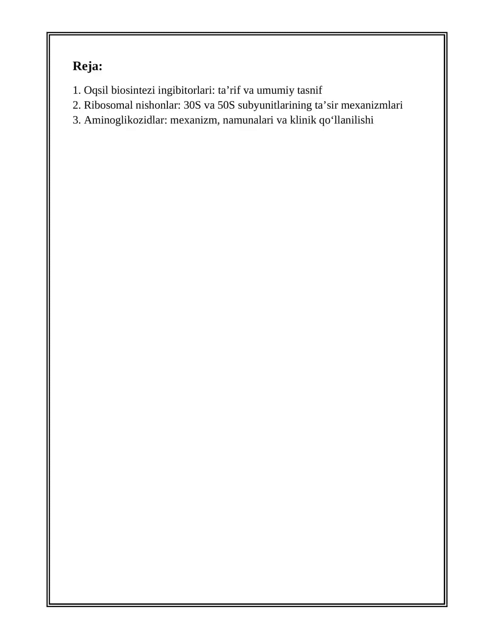 OQSIL BIOSINTEZI INGIBITORLARI 2