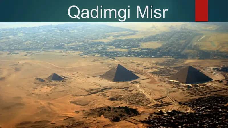 O'rta podshohlik davrida qadimgi Misr 2