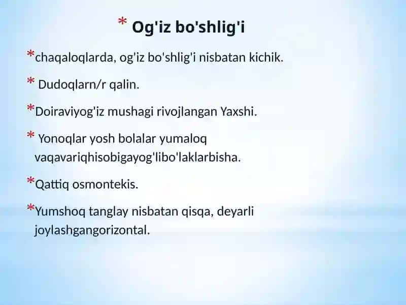 Bolalar kasalliklari propedevtikasi 2