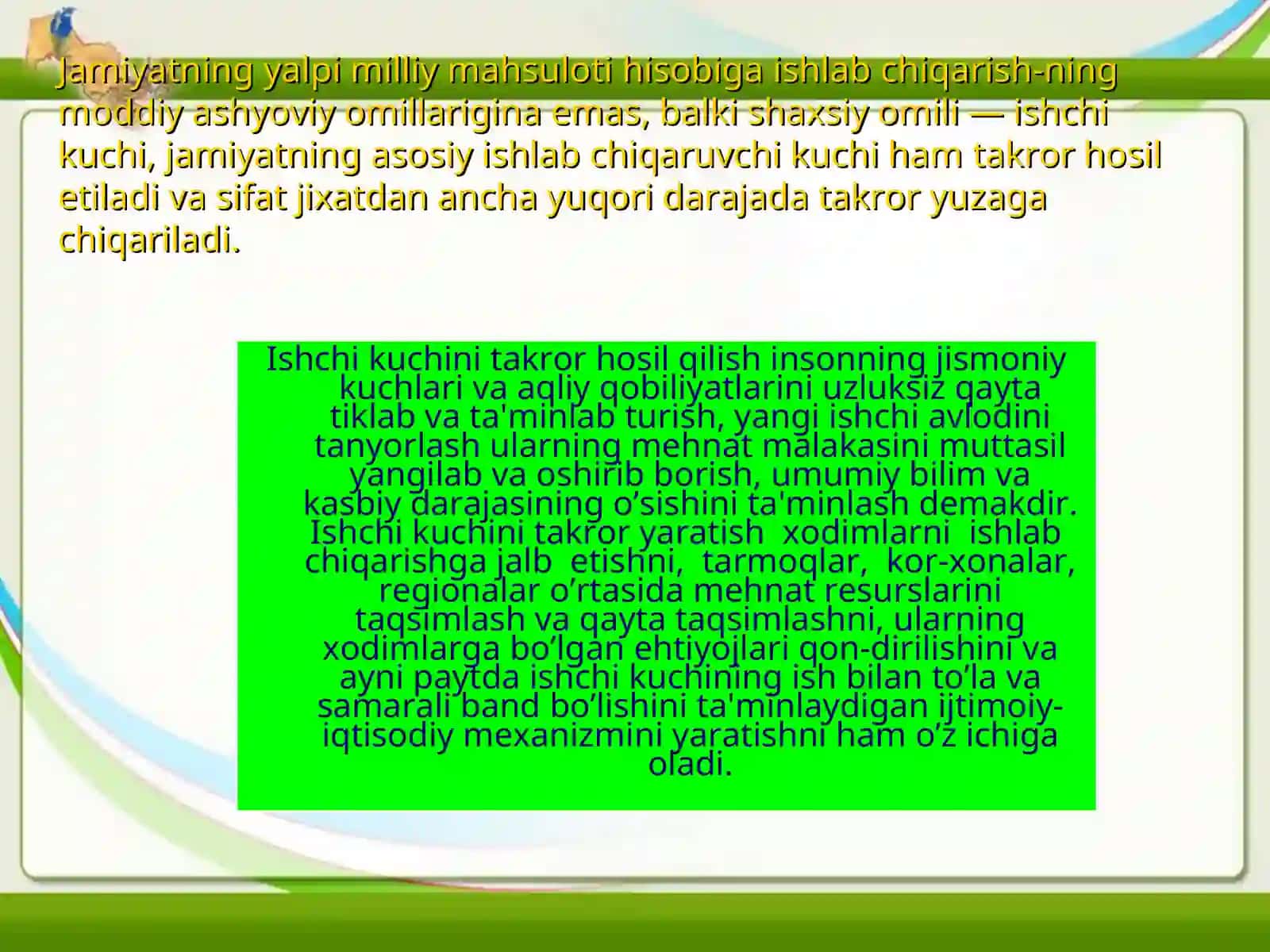Iqtisodiyotni erkinlashtirish sharoitida ishsizlikni kamaytirish yo`llari 2