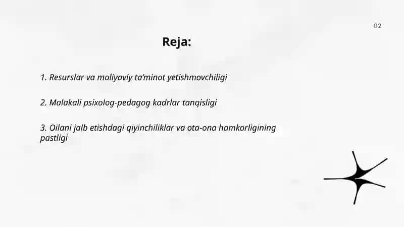 Erta psixologik-pedagogik hamrohlik qilishni tashkil etishda yuzaga keladigan qiyinchiliklar tahlili 2