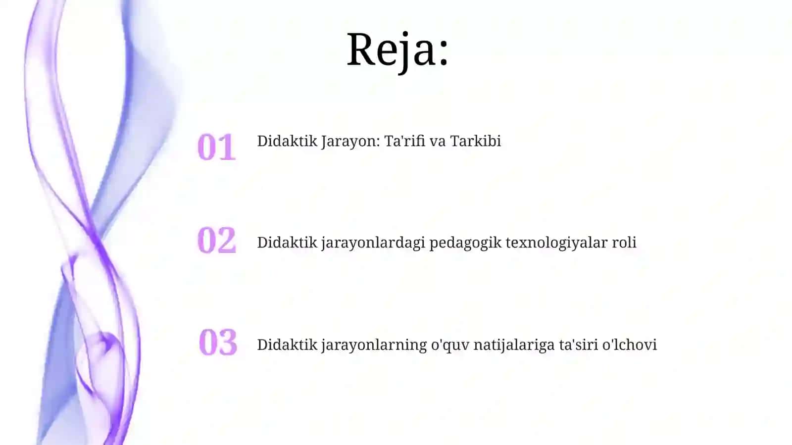 Didaktik Jarayon: Ta'rifi va Tarkibi 2