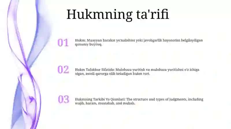 Hukm Tafakkur Sifatida. Hukmning Tarkibi Va Qismlari 2