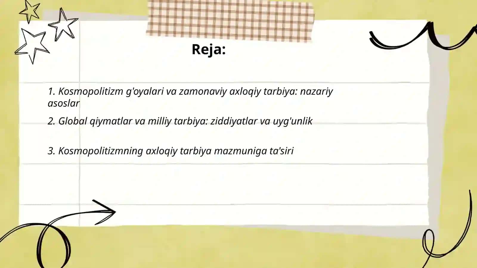 Zamonaviy axloqiy tarbiyada kosmopolizimga moyillik 2