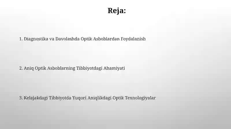 Oftalmologiyada Optik Asboblar 2