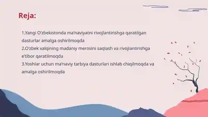 Ma'naviy taraqqiyot dasturi 2