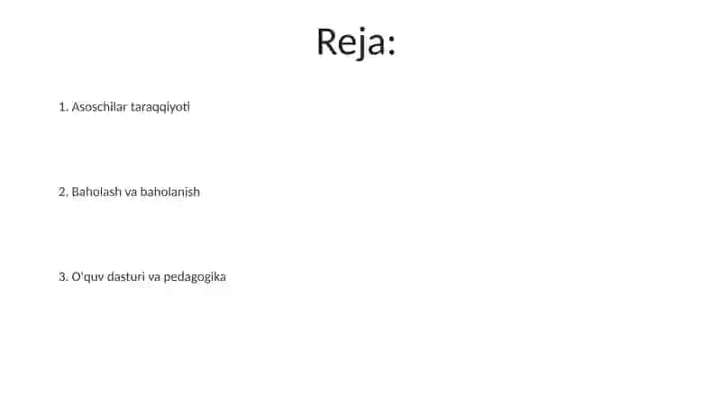 Maktabgacha ta’lim tizimini rivojlantirish konsepsiyasi 2