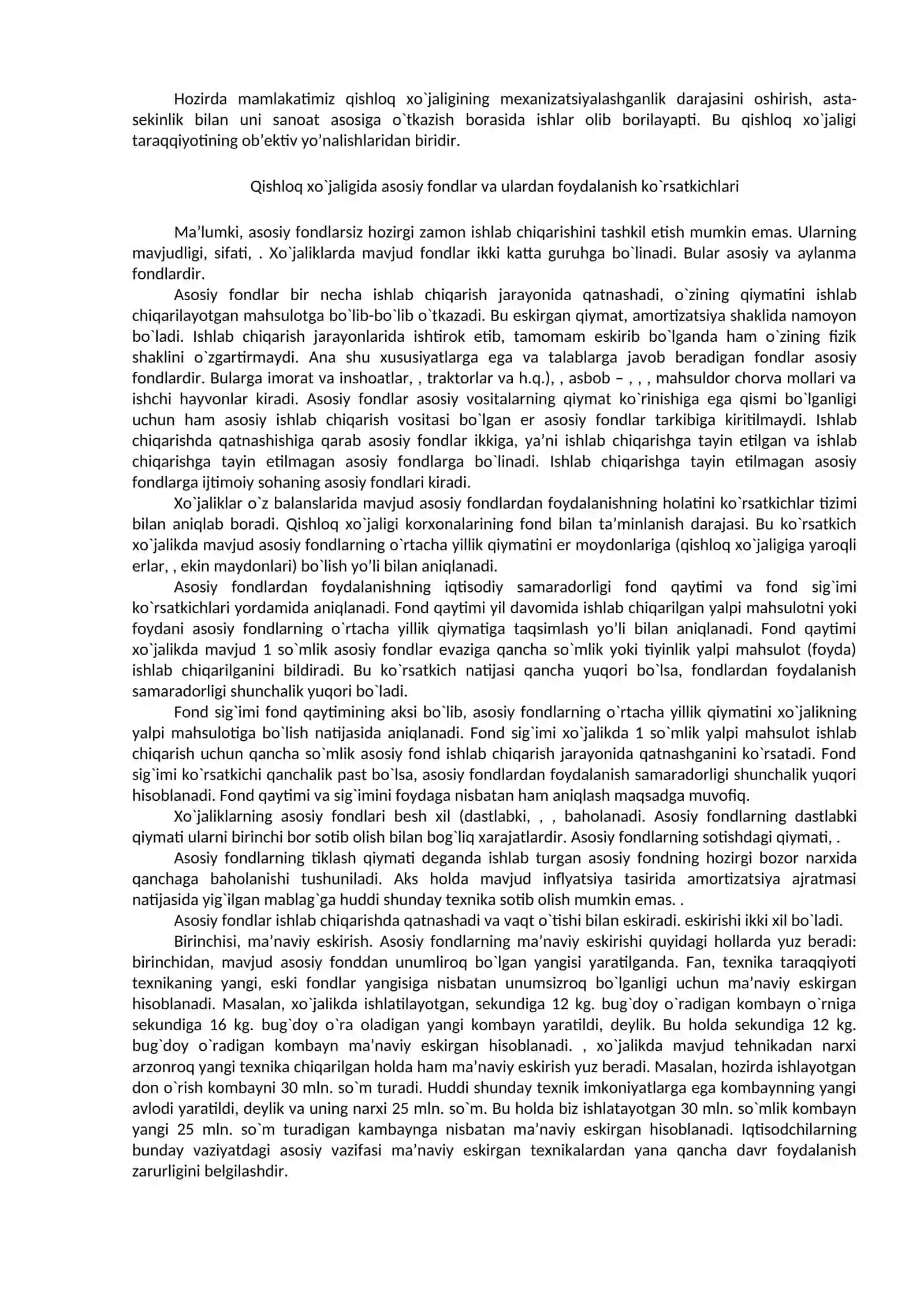 Agrosanoat majmuasi moddiy-tеxnika rеsurslari 2