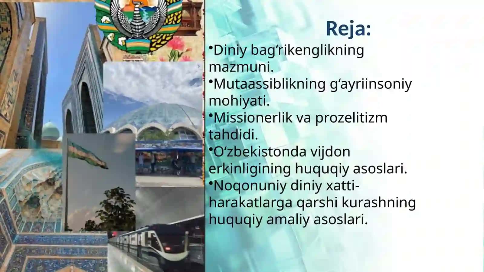 O’zbekistonda din va diniy tashkilotlar 2
