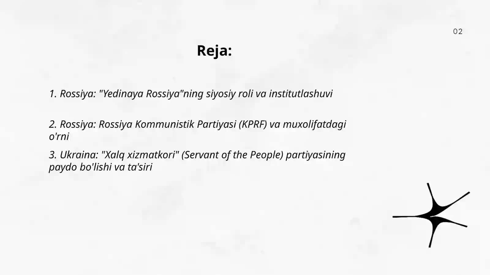 Postsovet makondagi yetakchi siyosiy partiyalar 2