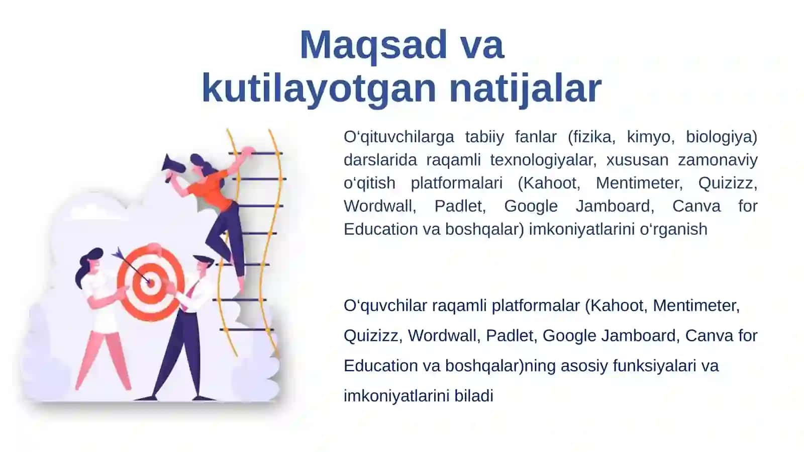 Darslar dargi platformalar va interaktiv vositalar 2