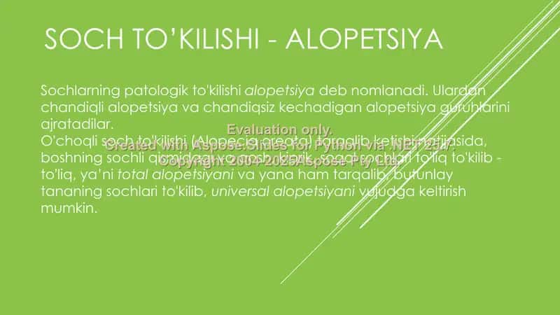 Alopetsiyaning Zamonaviy Davolash Usullari 2