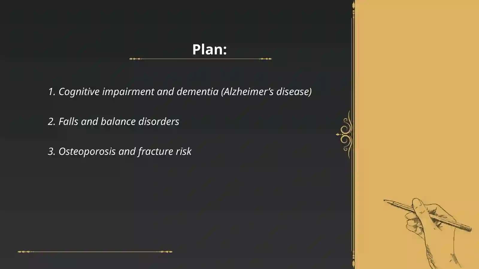 Investigate Common Geriatric Health Problems and Aids 2