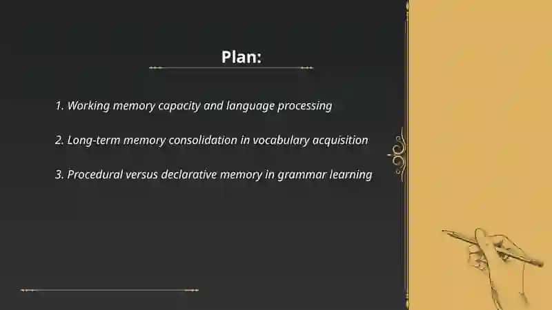 Cognitive factors in language learning 2