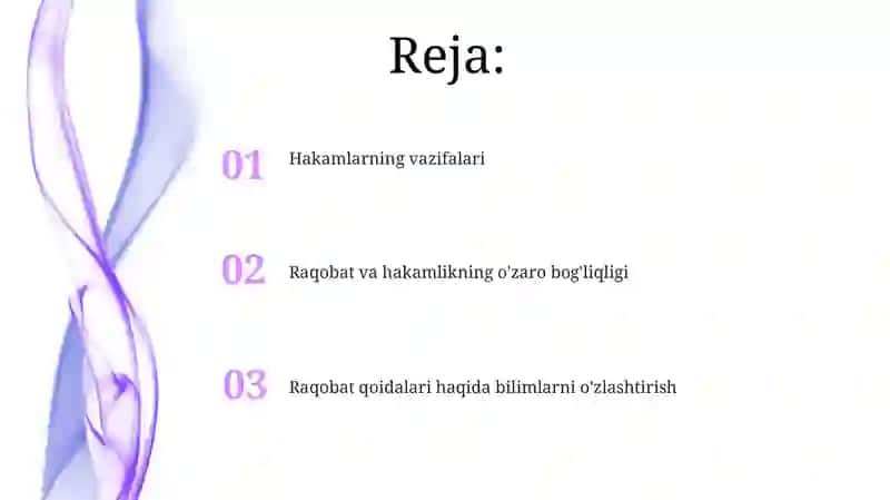 Raqobat va hakamlikning o'zaro bog'liqligi 2