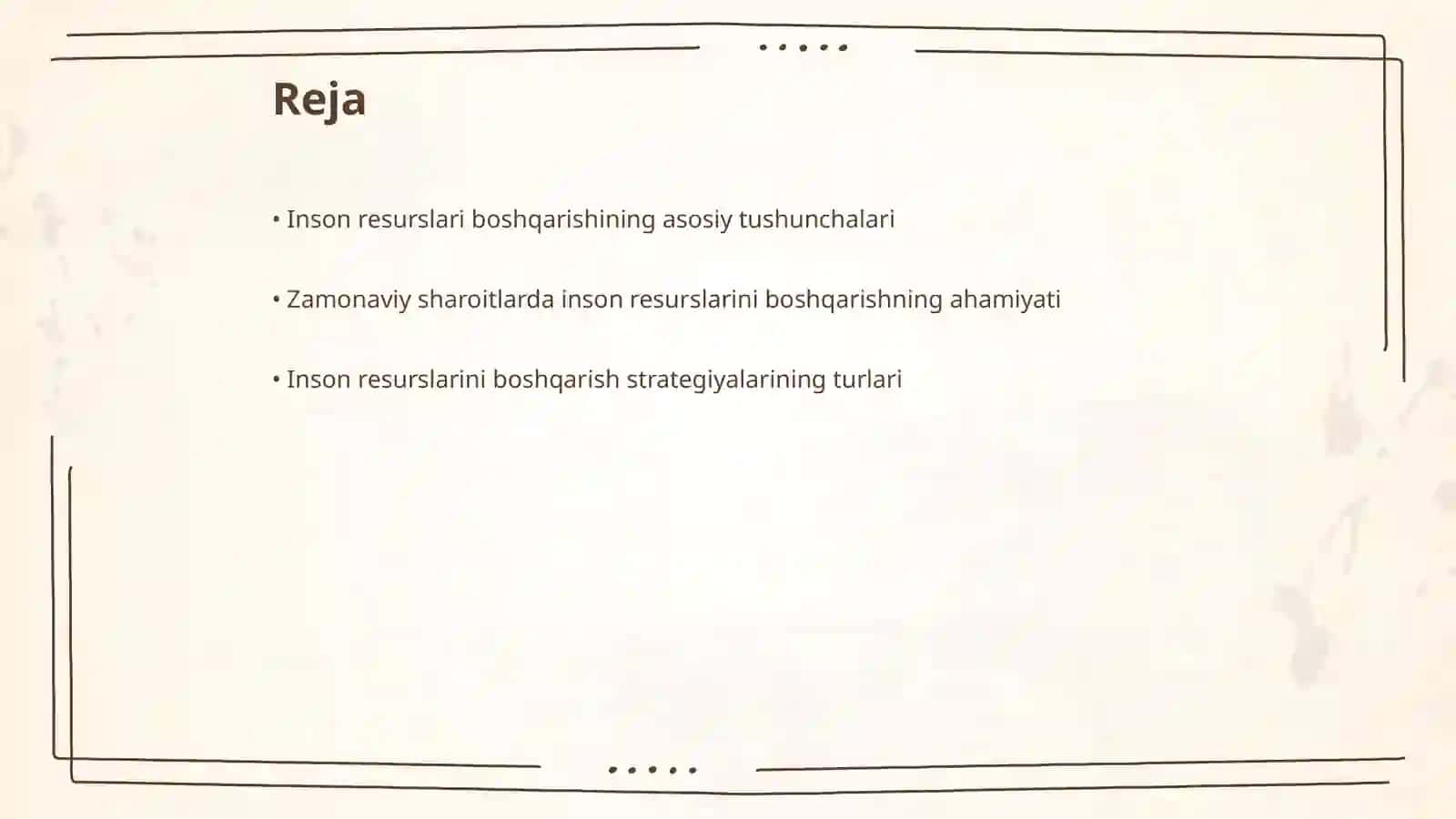 Zamonaviy sharoitlarda inson resurslarini boshqarishning tutgan o‘rni va strategiyasi 2