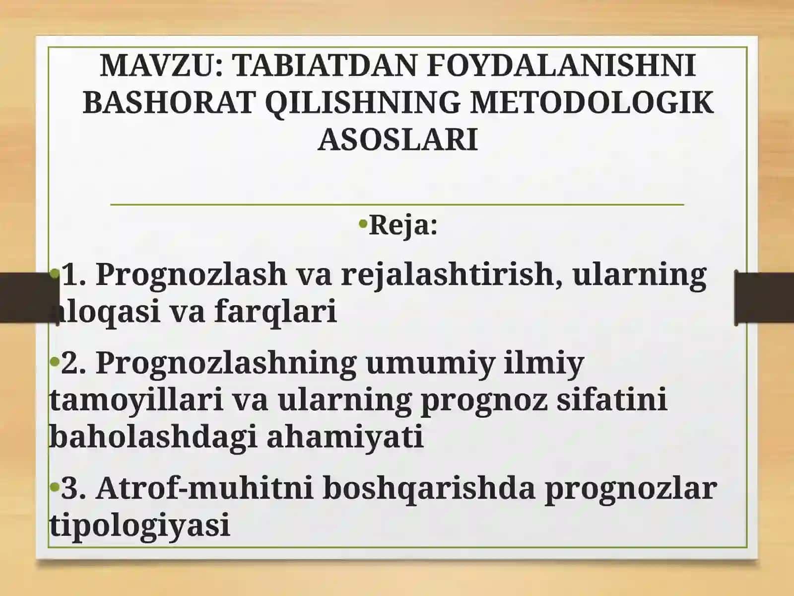 TABIATDAN FOYDALANISHNI BASHORAT QILISHNING METODOLOGIK ASOSLARI 2