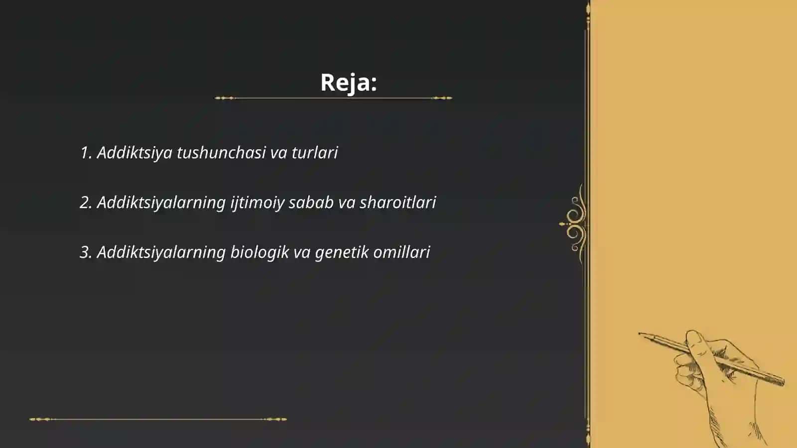 Addiktlar ularning kelib chiqishi va profilaktikasi 2