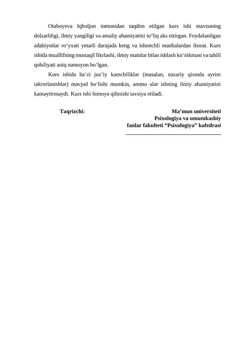 Motivatsiya nazariyalari va shaxs faoliyatidagi roli 2