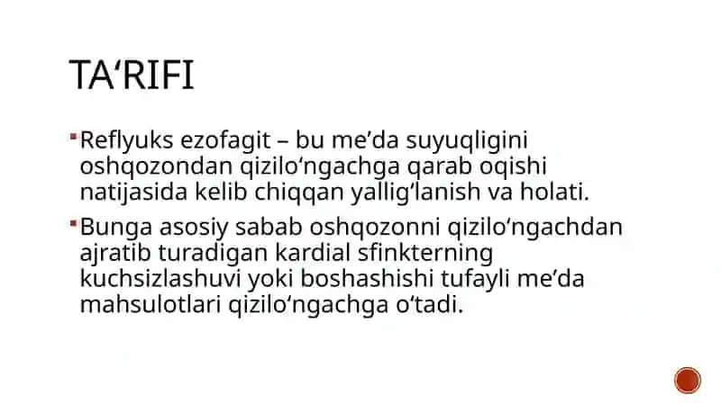 Reflyuks Ezofagit 2