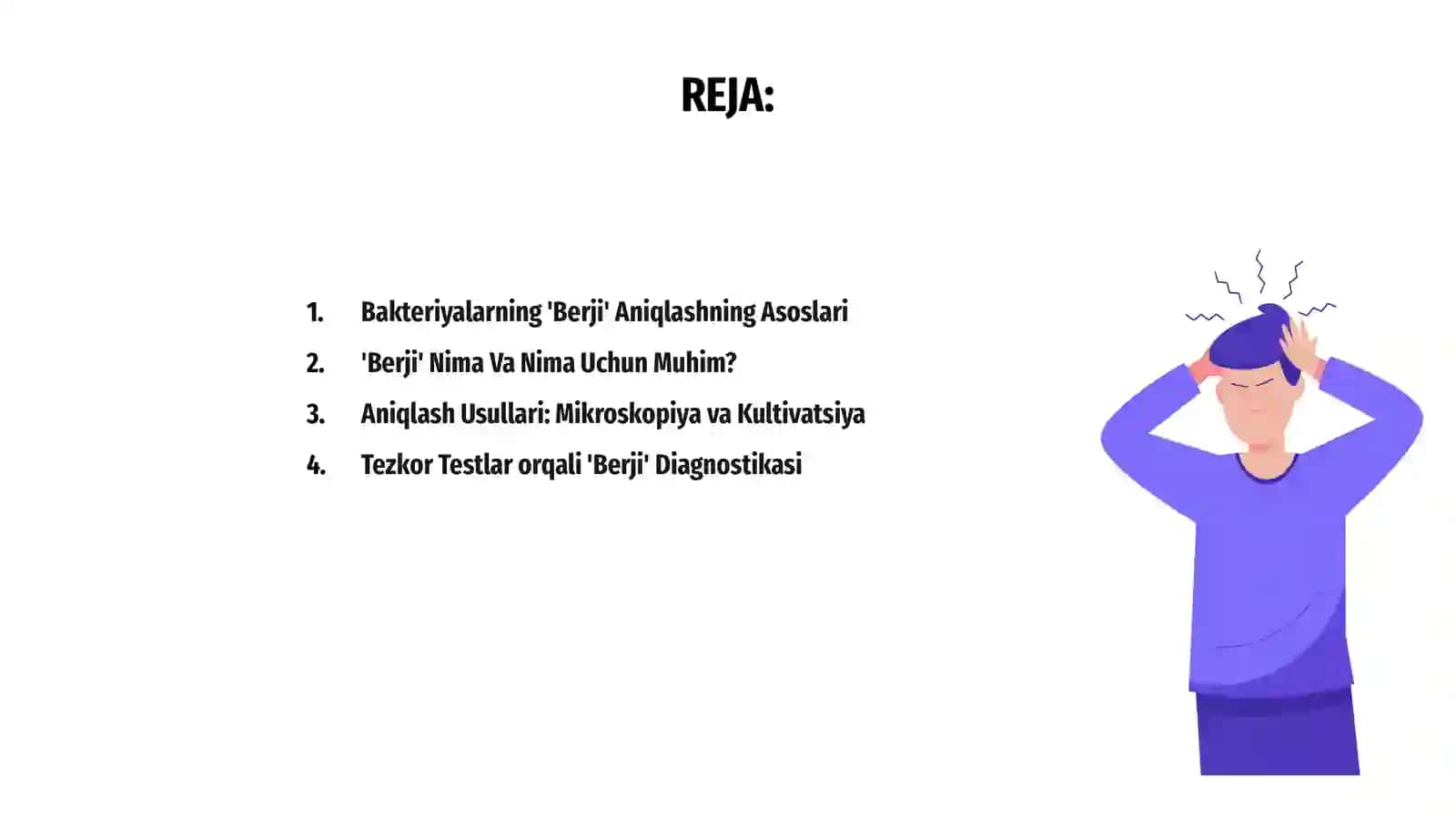 Bakteriyalarning "Berji" aniqlagichi 2