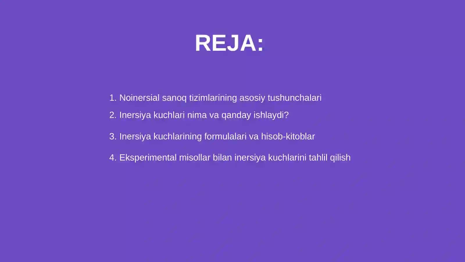 Inersiya Kuchlari 2