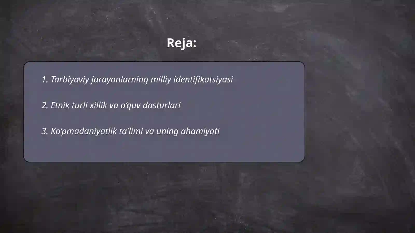 Tarbiyaviy jarayonlarning etnik xususiyatlari 2