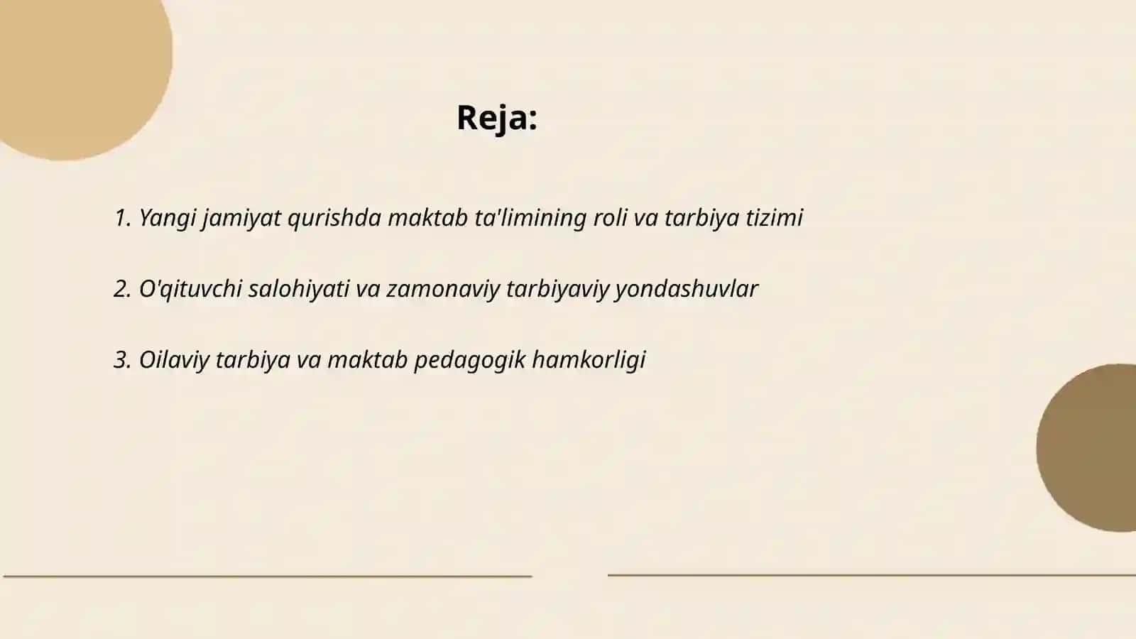 Yangi jamiyat qurishda ta'lim va tarbiya 2
