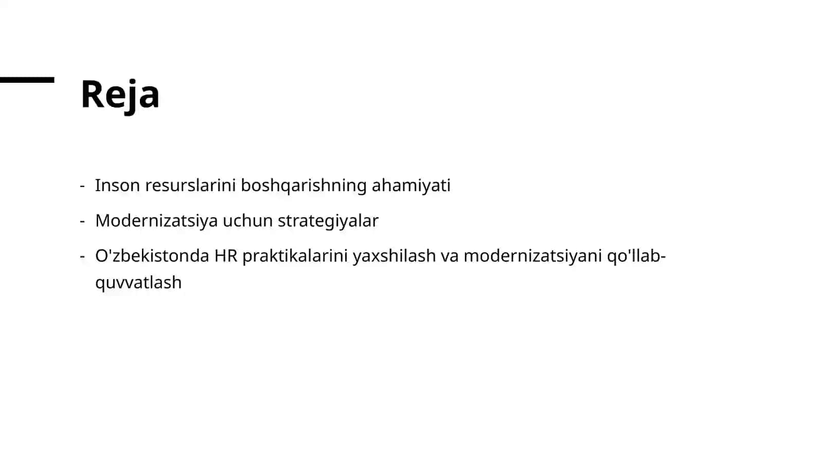 Modernizatsiyalash sharoitida inson resurslarini boshqarishning ahamiyati 2