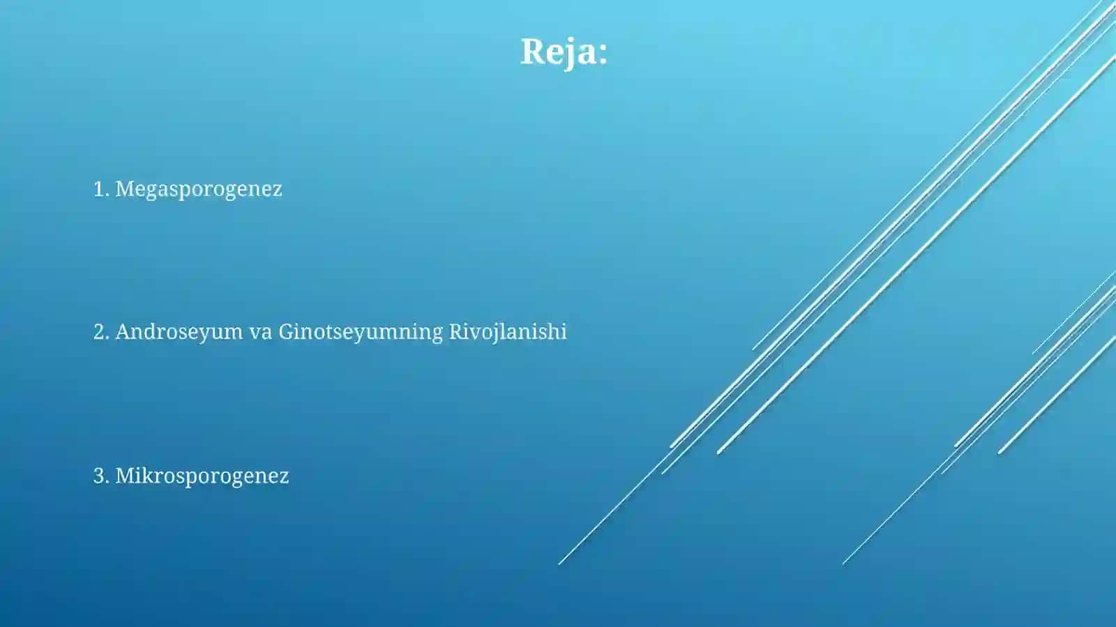 Androtseyvagenetseyningrivojlanishi.mikrosporagenezvamegasporagenez 2