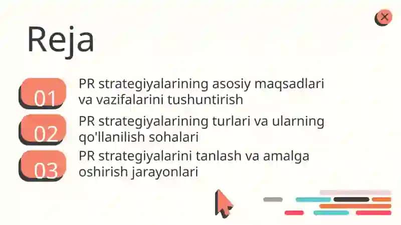 PR strategiyalari va ularning turlari 2
